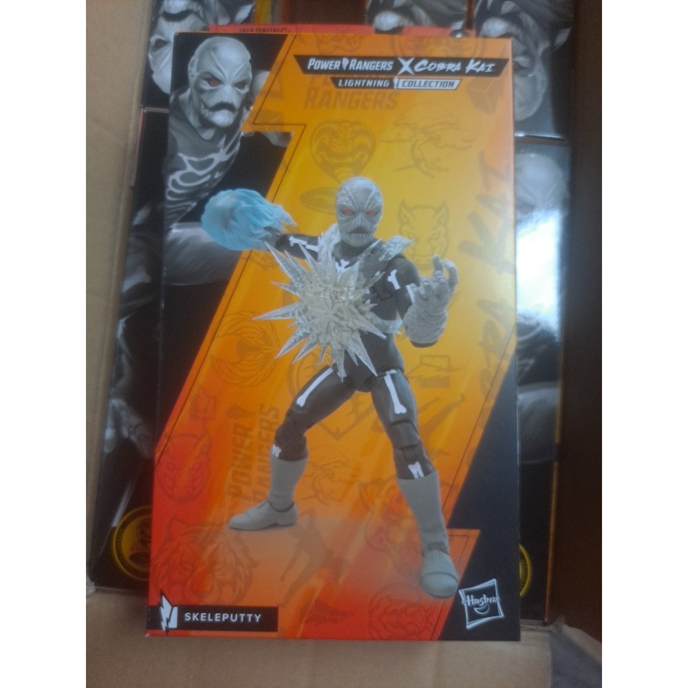 NIB 2022 Hasbro Power Rangers Lightning Collection Cobra Kai Skeleputty‎